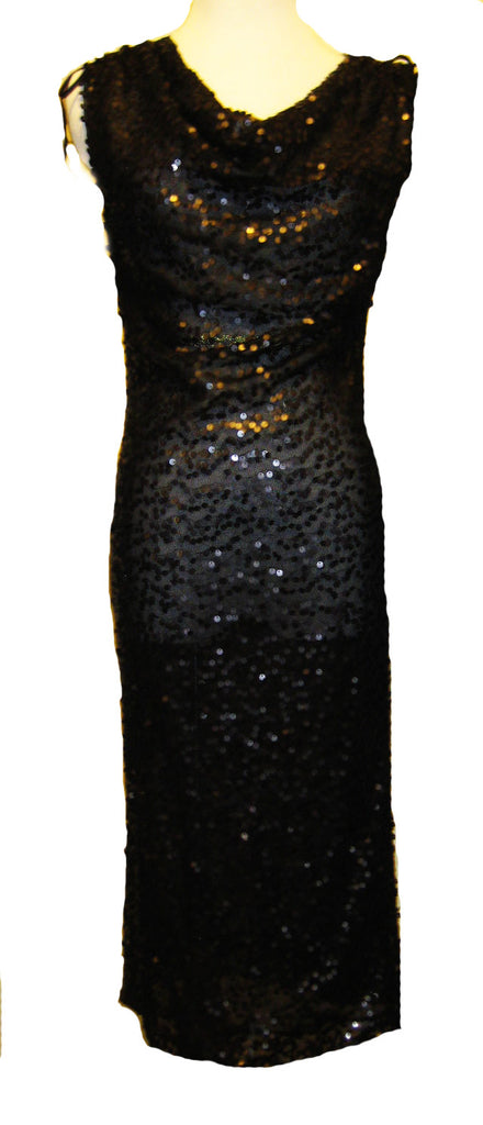 Womens Black Sequin Dress Womens Black Sequin Dress
