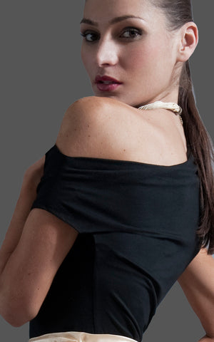 Black Off the shoulder top L'une Collection size Medium Womens Tops
