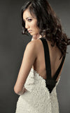 Backless_White_Sequined_Elastic_Gown_L_une_Collection