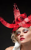 Red_Plastic_Ribbon_Hat_L_une_Collection